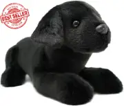 Black Labrador 12 Plush Stuffed Animal Toy Soft Cuddly Gift for Kids