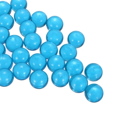 Glass Beads,1set Glass Gemstone Water Blue 0.99lbs Glass Pebbles