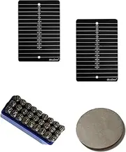Titanium Seed Phrase Storage Plates – Dual Plate Design with Steel Stamps & Metal Workbench, Anti-Tamper Security Solution
