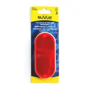 Sandleford Red Oval Reflector - 2 Pack