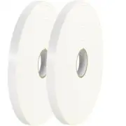 Tape Logic Double Sided Foam Tape 1" x 72 yard (1/32" Thick White) (2 Pack)