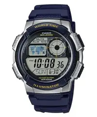 在飛比找Yahoo!奇摩拍賣優惠-CASIO手錶 經緯度 百米防水 仿飛機儀表面板 LCD模擬