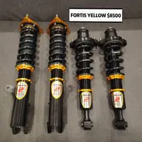 在飛比找蝦皮購物優惠-三菱 FORTIS YELLOW 高低軟硬可調避震器 極新品