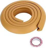Baby Proofing Edge and Corner Guards 2M Kids Safety Protector Toddlers Kids Child Children Protector for Fireplace, Table, Stair, Cabinet Home(Brown)