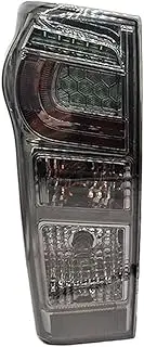 Car Rear LED Tail Light Assembly Compatible For Isuzu DMax D-Max 2012-2019 With Wire Harness Bulbs 8961253983 898125393(Smoked -left)