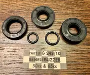 BENELLI 50cc 65cc BUZZER & HORNET & HURRICANE COMPLETE ENGINE OIL SEAL KIT