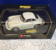 Bburago 1:18 1962 Porsche 356 B Coupe Die Cast Metal Car New In Box