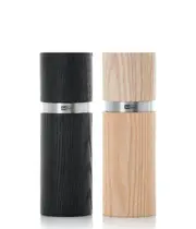Textura Pepper and Salt Mill Set (Ash Wood) - 15cm