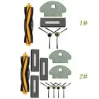 Mop Cloth and Brush Set for Efficient Cleaning of For Deebot For OZMO Series