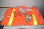 New Viking Flame-resistant Jacket Blaze Orange 6050FRJ Size S Class 2 Level 2