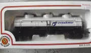 Vintage HO scale Bachmann Cyanamid 3 Dome Tank Car NIB