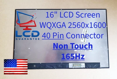 Lenovo Legion 5 83DG005WUS 16" WQXGA 165Hz Non Touch Laptop LCD Screen