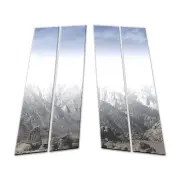 Diamond Grade 4pc Stainless Steel Pillar Post Covers for 2013-2016 Mazda CX-5