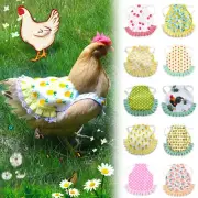 Pet Chicken Hen Apron Saddle Jacket Elasticity Straps Wing Back Protector Apron!