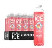 Sparkling Ice Pink Grapefruit Sparkling Water Zero Sugar Flavored Water