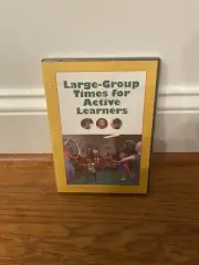 Large Group Times for Active Learners DVD Brand New Sealed High Scope Press New