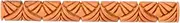 MKM Pottery Tools Wood Twig Rollers for Clay (TW-23 Leaf Pattern)