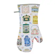 Ulster Weavers Tea Tins Gauntlet Oven Glove - Robins Kitchen