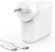 MacBook Charger - 96W Fast USB C Mac Book Charger Compatible with MacBook Pro 16/15/14/13 Inch, MacBook Air, iPad Pro, Samsung Galaxy, Lenovo and All USB C Devices(2.0M USB-C Cable Included)