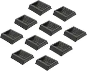 HOMSFOU 8pcs Skid Furniture Caster Cups Protects Floors from Scratches Non Slip Wheel Pads for Couch Bed Chair Table Sofa for All Furniture Wheels