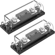 Snblzhef ANL Fuse Holder, 300Amp Fuse with 0/2/4 Gauge AWG Inline Anl Fuse Holder for Cars Trucks Boats for Cars Boats 2 Pack