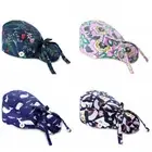 Adjustable Nursing Hats Ponytail Holder Turban Hats Women & Men