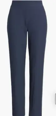 Eileen Fisher Slim Ankle Pants Ocean Blue Size Small
