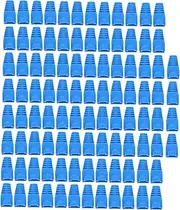 Ethernet Cable for Connectors 100pcs Plastic Network Boots Cover Connector Boots Cap Extend and Protect Plug