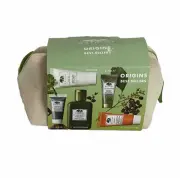 NEW Origins 6-Pc Best Sellers Skin Set GinZing Mega-Mushroom Cleanser Mask
