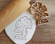 Oriental Tree Bonsai Magic Magical Cookie Cutter Pastry Fondant Nature