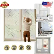 Static Cling Frosted Glass Window Film for Privacy & UV Protection, 29.5x118