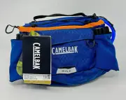 * CAMELBAK * M.U.L.E. 5 WAISTPACK ' 50 OZ WATER RESERVOIR ' BLUE/ORANGE