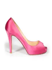 Pink Satin New Very Prive Heels