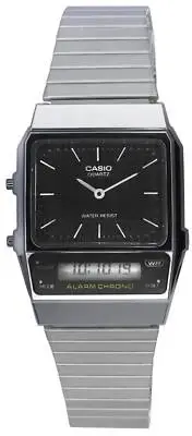 Casio Vintage Analog Digital Alarm Calendar Black Dial AQ-800E-1A Unisex Watch