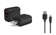 Wall Home AC Charger+3ft USB Cord for Amazon Fire HD 10.1 2023 13th generation