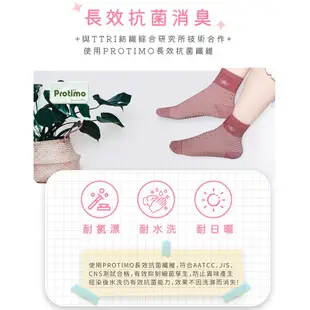 【MORINO】MIT抗菌消臭短襪_多款圖案(超值8雙組) 糖果襪 女襪 機能襪 除臭襪 MO32301