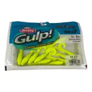 Berkley Gulp Alive Saltwater Swimming Mullet (3" 11 Count) Yellow New