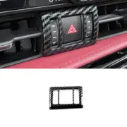 Carbon Fiber Hazard Indicator Light Switch Cover For Lexus NX250 NX350 2022 2023