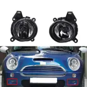 2PCS Front Bumper Driving Fog Lights Lamps For Mini Cooper One R50 R52 R53 (for: Mini)