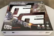 Laser Tag Attack Pack Sharper Image 2-Player Tactical Precision *NEW IN BOX*