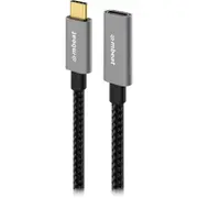 Mbeat Tough Link USB 3.2 Gen2 USB-C EXT Cable Space Grey Charge Video Data 1m