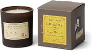 Paddywax Candles Library Collection Edgar Allan Poe Soy Wax Candle, 6.5-Ounce (Cardamom, Absinthe, Sandalwood)