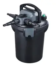 1500 Gal UV Pond Pressured Filter UV BIO-FILTER w/ 13W UV-C Clarifier Algae Free