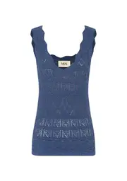 Bruna Pointelle Top