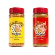 Meat Church Honey Hog BBQ Rub Combo Honey Hog 14 oz and Honey Hog Hot 13 oz B...