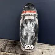 2008 Star Wars Die Cast Titanium Series Naboo Royal Cruiser Hasbro Micro Machine