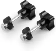 2 Sets Rollator Walker Replacement Knobs Comfortable Replacement Arm Adjustment