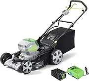 [neovolta] 60V Cordless Self-Propelled Lawn Mower Kit 2.5Ah Battery Charger