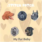 [ PATCH.1989 ]🐶 FUR BABIES 🐶精緻刺繡➲英國塞特犬、紐芬蘭犬、大丹、荷蘭毛獅狗、羅威那❤️