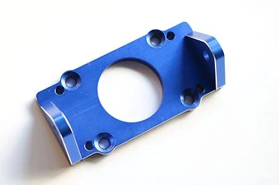 CNC Aluminum Engine Clutch Mount for 26-29cc Zenoah Marine Engine RC Boat Blue
